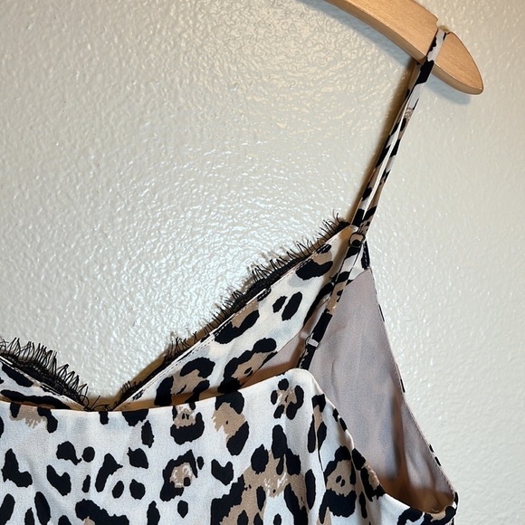 Socialite Animal Print Spaghetti Strap Tank Top - Picture 6 of 12